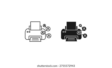 Comparison of traditional and modern printer networking concepts