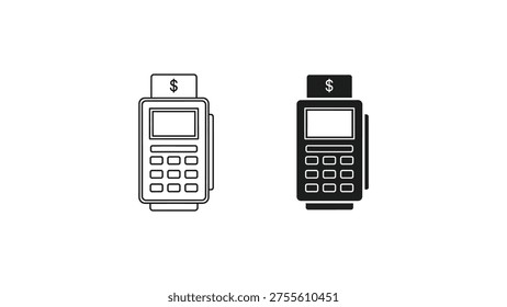Comparison of two different point of sale payment terminals