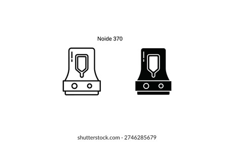 Comparison of two views of a noise 3d printer extruder assembly