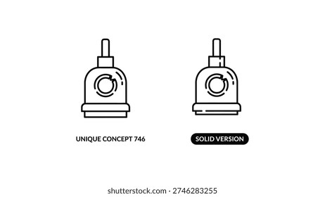 Comparison of unique concept and gold version design models