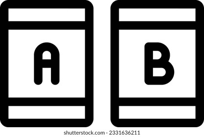 comparison Vector illustration on a transparent background. Premium quality symbols. Stroke vector icon for concept and graphic design.