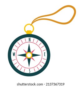 Compas graphic design isolated element illustration
