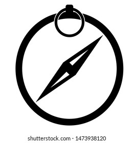 compas Icon Design Vector Tecnology