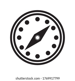 Compas icon.  internet concept. Trendy Simple vector symbol for web site design 