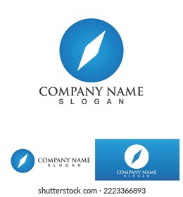 compas icon.flat illustration of compas-vector icon compas sign symbol.