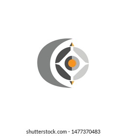  compas logo and symbol vector