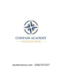 Compass Academy Education Logo Design