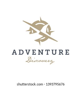 Compass Adventure Logo Design Template