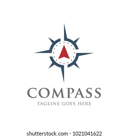 Compass Adventure Logo Icon Vector Template