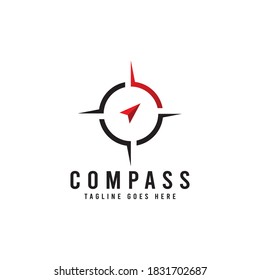 compass adventure logo icon vector template.