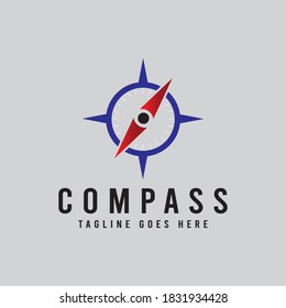 compass adventure logo icon vector template.