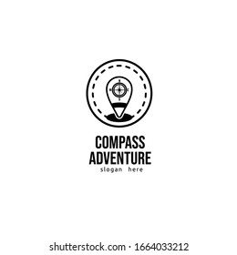 Compass Adventure Logo Your Team Stock Vector (Royalty Free) 1664033212 ...