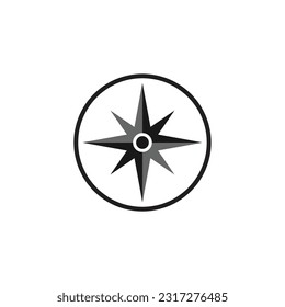 compass arrow brands modern vector logo design symbol