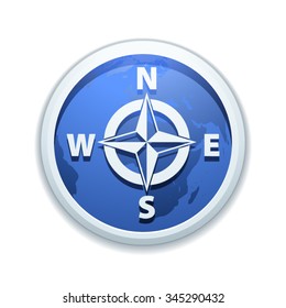 Compass button