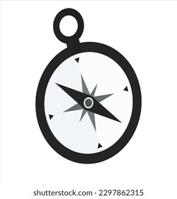 Compass  for climbing icon vector illustration