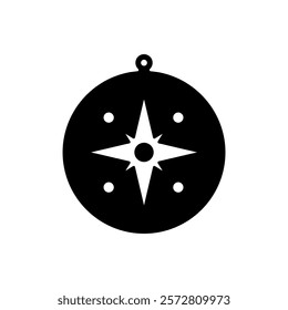 compass concept line icon. Simple element illustration. compass concept outline symbol design.