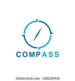 Compass Concept Logo Design Template