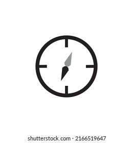 Compass concept logo design template 
