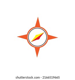 Compass concept logo design template 