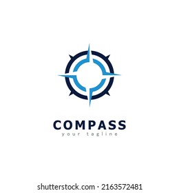 Compass Creative Concept Logo Design Template