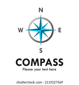 Compass design logo template illustration