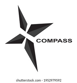 compass design template vector illustration