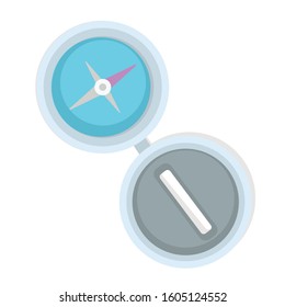 Compass design vector graphic icon