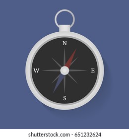 Compass Direction Graphic Illustration Vector