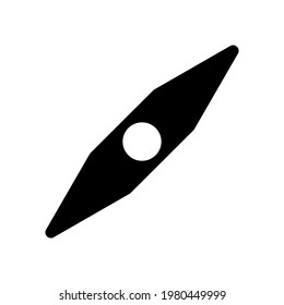Compass direction icon.marine,measurement (vector illustration)