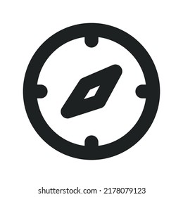 Compartir dirección con el icono de contorno
