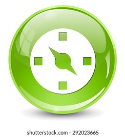 Compass directions icon