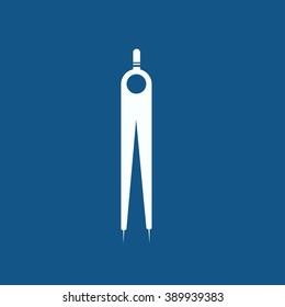 compass, dividers icon