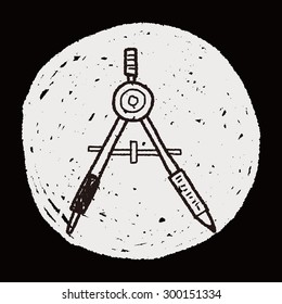 compass doodle