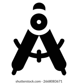 Ícone de ferramenta de desenho de bússola para medição precisa e design ícone de desenho
perfeitamente�
