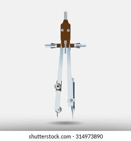 compass (drawing tool) for design