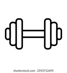 Compass dumbbell icon fitness design vector  illustration