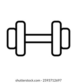 Compass dumbbell icon fitness design vector  illustration