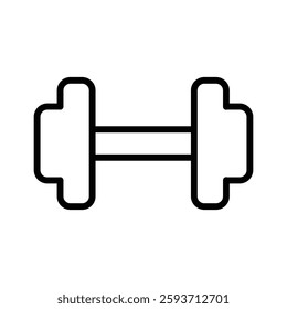 Compass dumbbell icon fitness design vector  illustration