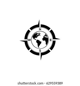 Compass and the Earth