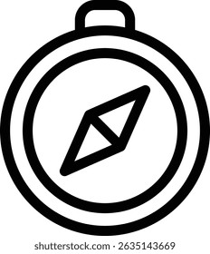 Vector de etiqueta engomada editable de la historieta del estilo de la brújula