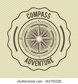 compass emblem design 