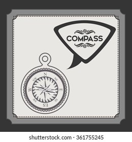 compass emblem design 