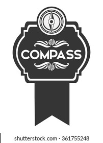 compass emblem design 