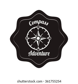 compass emblem design 