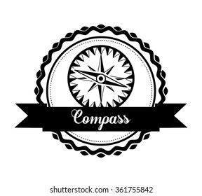 compass emblem design 
