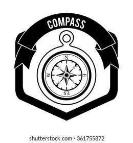 compass emblem design 