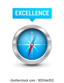 Compass & Excellence Tag