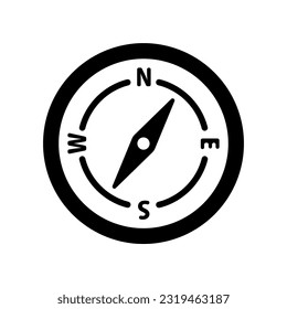 Compass ,  exploration  vector  Icon illustration