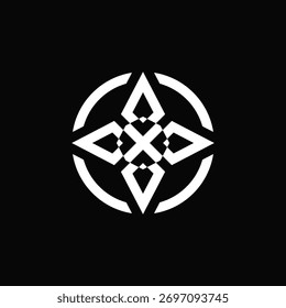 DISEÑO DE LOGOTIPOS DE TECNOLOGÍA DE OJOS COMPASS IDEA.eps