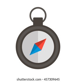 Compass flat icon